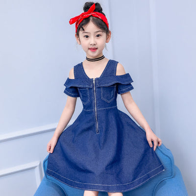 Vestido Coreano de Verano para Niña