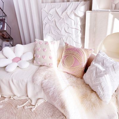 Funda de Cojín Sofá Princesa Minimalista para Sala de Estar - Image 5