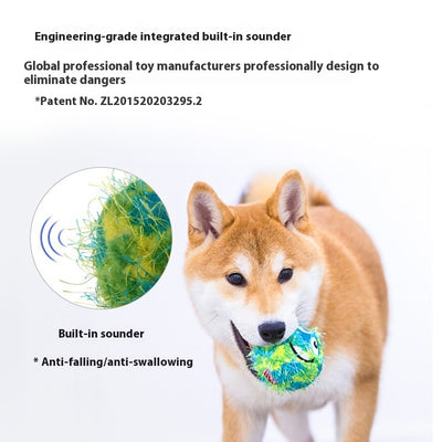 Pelota Masticable Sonora para Perros - Juguete Duradero