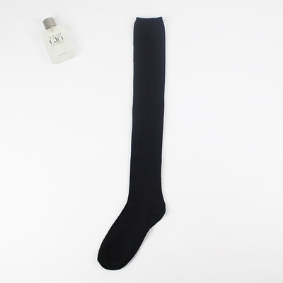 Calcetines Hasta la Rodilla con Rayas Verticales y Efecto Fruncido - Image 3