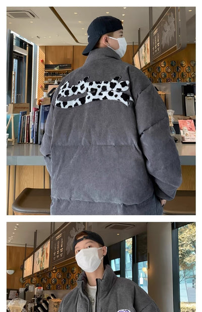 Abrigo Hombre Retro Oversized con Cuello Alto Reforzado - Image 11