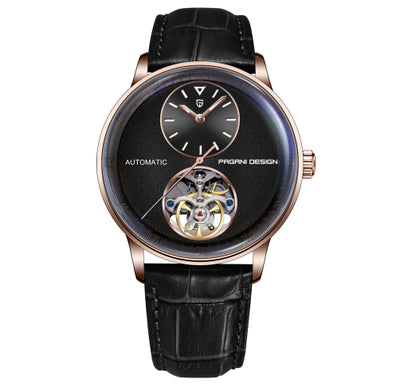 Reloj Automático Tourbillon de Lujo para Hombre con Esfera Luminosa - Image 3
