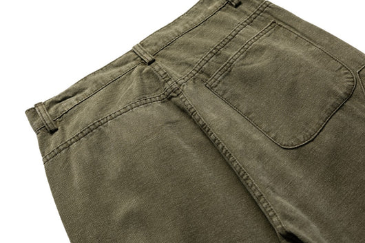 Pantalones de Gabardina Pesada Lavados para Hombre - Corte Versátil - Image 12