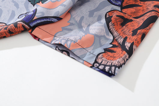 Camisa Retro Estampado Floral para Hombre - Image 18