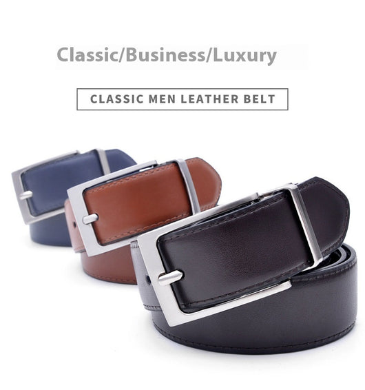 Cinturón Casual para Hombre con Hebilla Giratoria Automática - Image 18