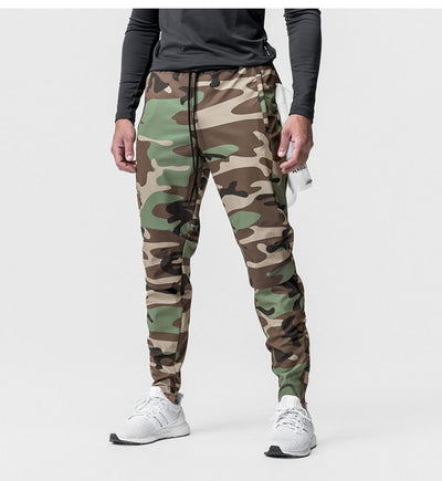 Pantalones Deportivos Hombre Secado Rápido Ajuste Tobillo Fit Casual - Image 27