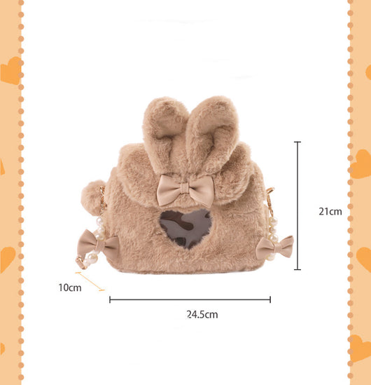 Bolsa Mensajera de Perlas para Niña - Estilo Dulce y Elegante - Image 6