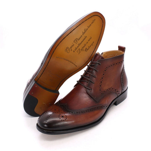 Botas Martin de Cuero con Cierre Lateral para Hombre - Image 14