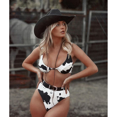 Traje de Baño Deportivo con Soporte Push Up y Estampado - Image 11