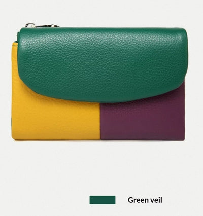 Billetera Compacta para Mujer en Cuero Suave Texturizado - Image 19