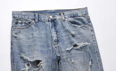 Jeans Rotos Holgados para Hombre - Estilo Casual Trendy - Image 9