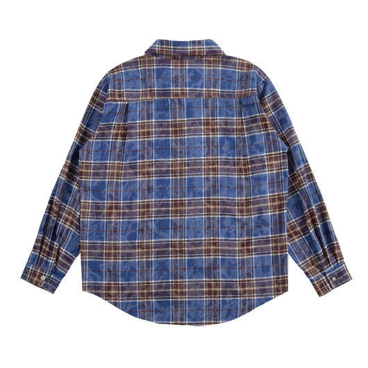Camisa a Cuadros Desgastada para Hombre - Image 3