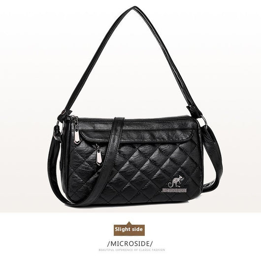 Bolso Bandolera de Cuero PU Texturizado Suave - Image 16