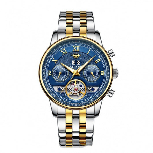 Reloj Automático para Hombre con Fases Lunares y Diseño Empresarial - Image 7