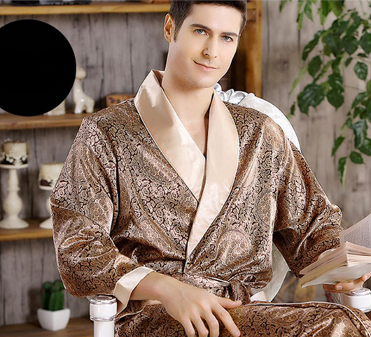 Bata de Seda para Hombre - Cómoda y Fresca para Verano - Image 10