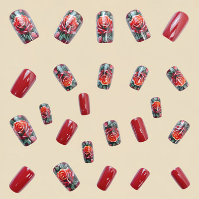 Uñas Postizas Removibles - Set de 24 Piezas - Image 3