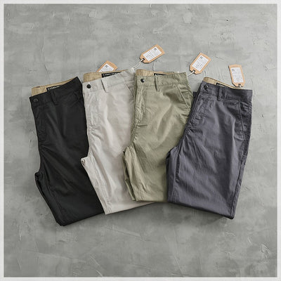 Pantalones Casuales Rectos para Hombre - Primavera y Otoño - Image 14
