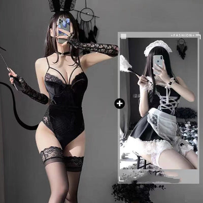 Traje de Conejita Sexy con Diseño Desmontable - Image 31