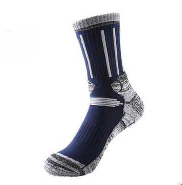 Calcetines Deportivos de Algodón Grueso para Correr y Baloncesto - Secado Rápido y Desodorantes - Image 5