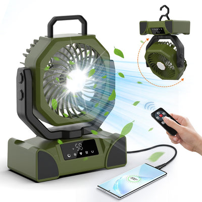 Ventilador Solar de Emergencia con Pantalla Digital y Gran Capacidad - Image 7