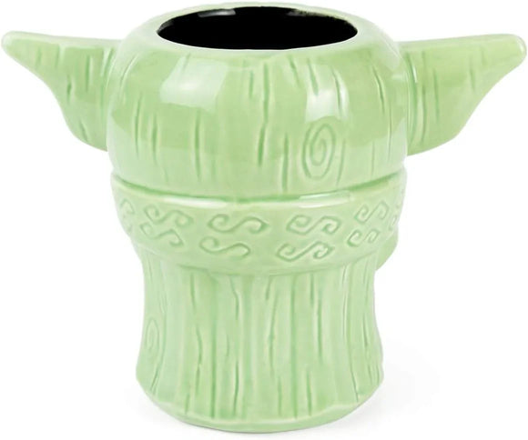Geeki Tikis Baby Yoda Mug – Star Wars The Mandalorian, Tiki Style, Collectible Ceramic, 16 oz, Official Merchandise
