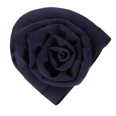 Gorro de Algodón Espacial con Punta de Cerámica Floral - Image 13