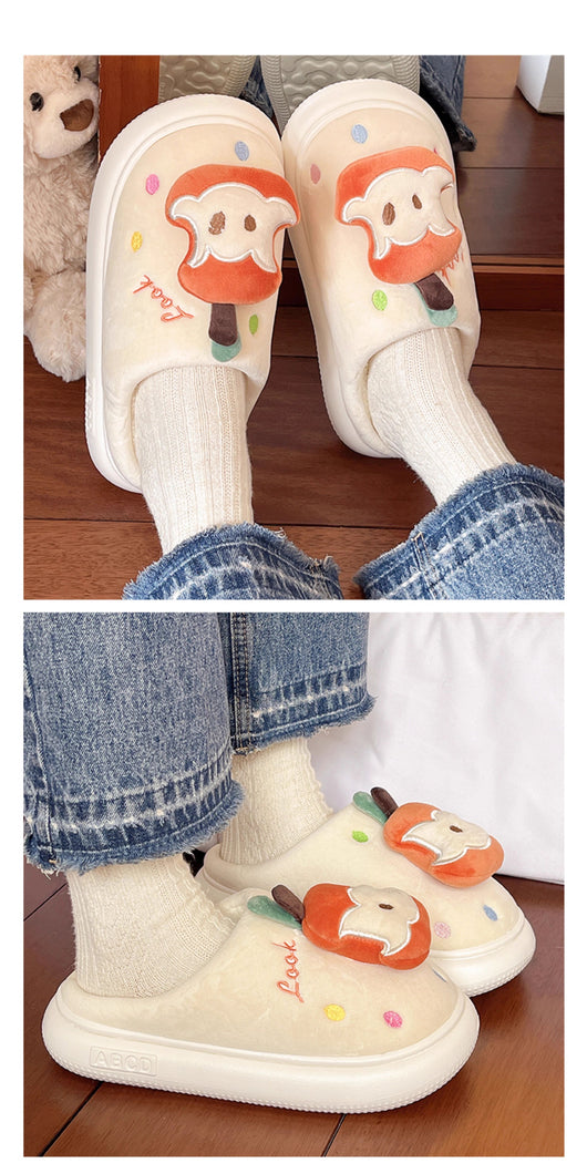 Pantuflas Térmicas de Algodón con Suela Antideslizante para Mujer - Image 19