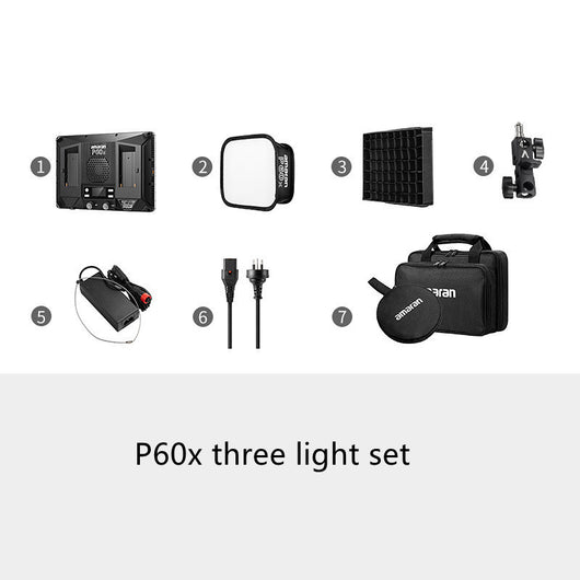 Panel LED P60x para Fotografía y Cine - Luz Suave Profesional - Image 7
