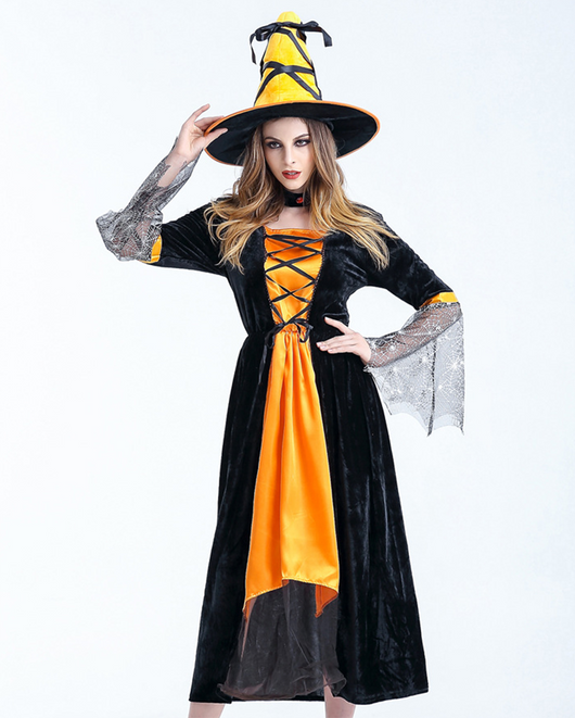 Disfraz de Bruja Hechicera para Halloween - Traje Mágico de Cosplay - Image 8