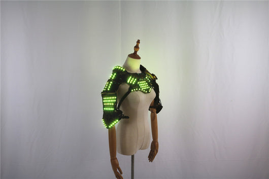 Chaleco Luminoso de Cuero PU con LED Integrado - Image 17