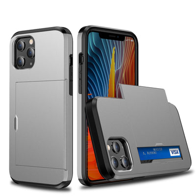 Funda iPhone 12 con Deslizador de Tarjetas - Protección Antigolpes - Image 10