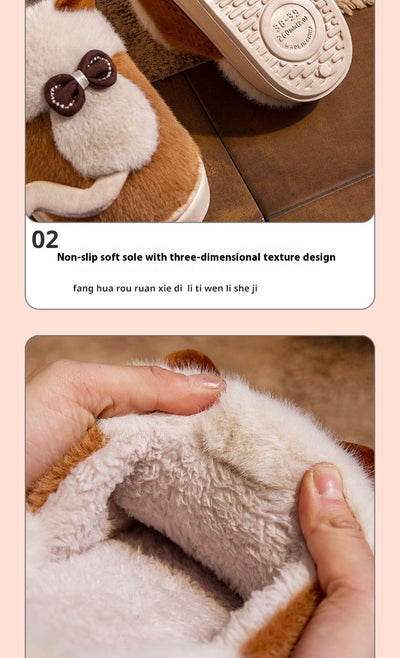 Pantuflas Felinas Esponjosas - Cómodas Zapatillas Peluche para Casa Invierno - Image 13