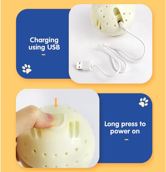 Juguete Interactivo para Perros con Movimiento, Sonidos y Carga USB - Image 13