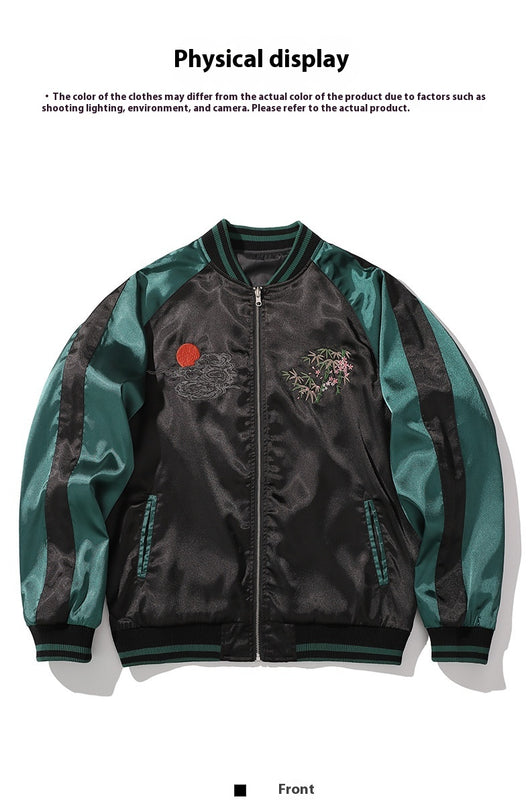 Chaqueta de Otoño Estilo Nacional Chino con Bordado Tiger Mountain - Image 15