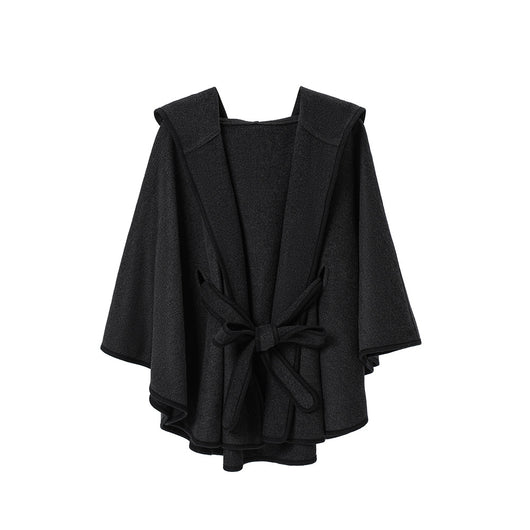 Capa Poncho Reversible de Lana Doble Faz - Image 4