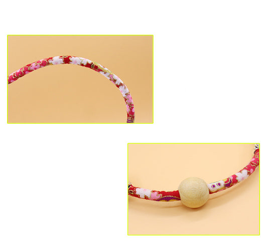 Collar Repelente de Insectos con Madera de Alcanfor y Campana para Perros - Image 5