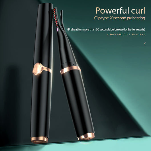 Rizador de Pestañas Eléctrico Calefactable Doble Cara para Maquillaje Profesional - Image 11