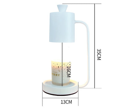 Lámpara de Cera Aromática Derretible Luz Romántica Lujo Europeo - Image 6