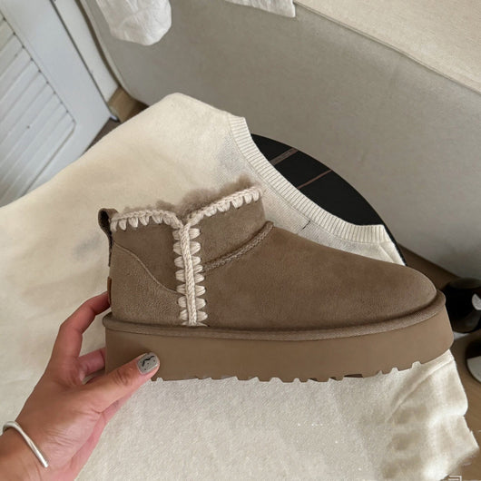 Botines de Lana Integrada Snow Sheep - Calidez y Confort en Cada Paso - Image 3