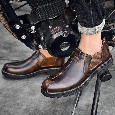 Botas Martin de Cuero para Hombre - Estilo Británico Outdoor - Image 14