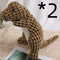 2 Brown Pieces