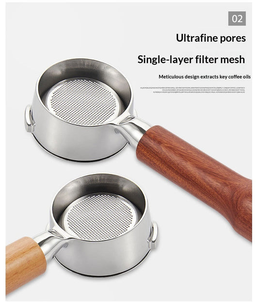 Portafiltro sin Fondo Estilo Italiano para Máquinas de Espresso - Image 30