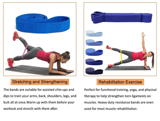 Banda Elástica de Resistencia Larga para Fitness y Entrenamiento - Image 9