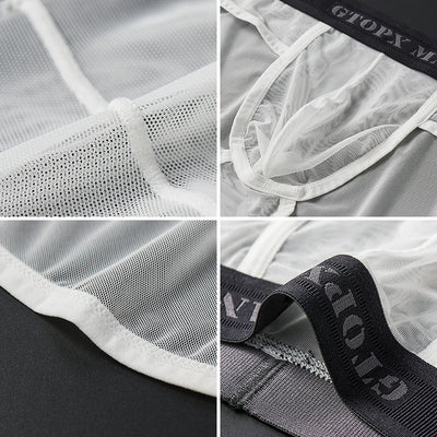 Calzoncillos de Malla Transparente de Seda de Hielo para Hombre - Image 2