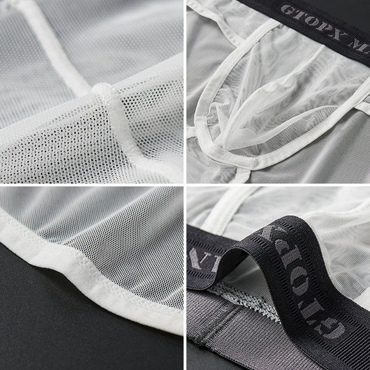 Calzoncillos de Malla Transparente de Seda de Hielo para Hombre - Image 2
