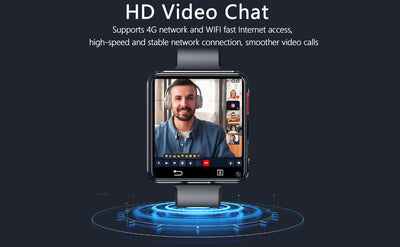 Reloj Inteligente con Pantalla Grande y Doble Cámara Desmontable - Image 25