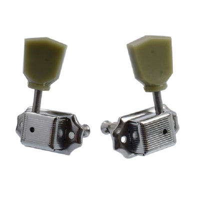 Clavijas de Guitarra Vintage con Mango de Jade y Diamante - Image 7