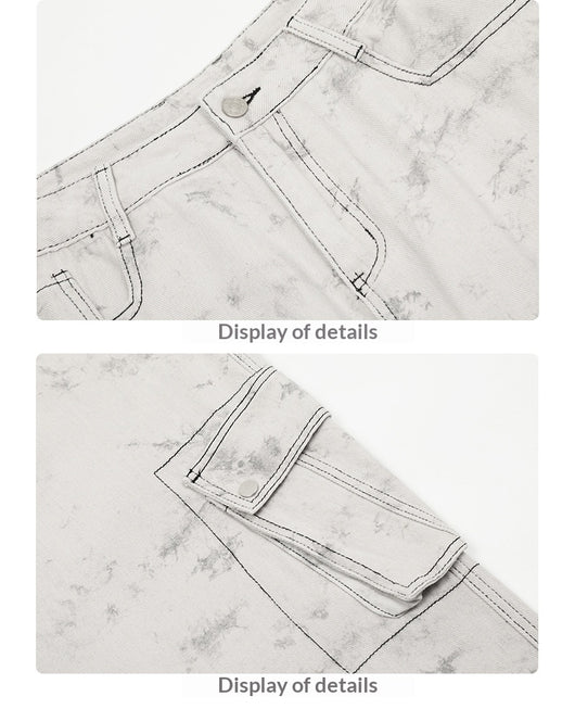 Pantalones Largos Hombre Estilo Retro Americano para Otoño Invierno - Image 12