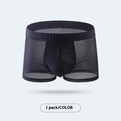 Bóxers de Seda Helada Transpirables de Secado Rápido - Comodidad Clásica para Hombre - Image 5