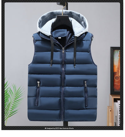 Chaleco de Algodón Grueso para Otoño e Invierno - Image 12